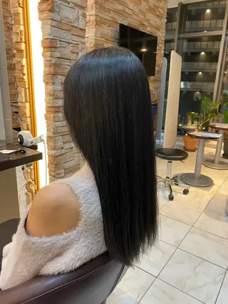 ロング ⭐️透明感カラー/ パーマ⭐️宮野翔のヘアスタイル