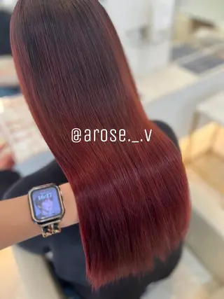 セミロング arose 荒尾店 田中のヘアスタイル