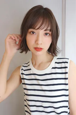 ミディアム カラー amber池袋所属・徳本 駿太のヘアスタイル