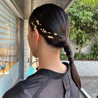 セミロング ヘアアレンジ IMARI /のヘアスタイル