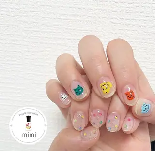 ネイル mimi 高石桃朱のネイルデザイン