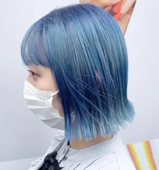 ミディアム カラー ヘアセット💘 似合わせカラーのヘアスタイル