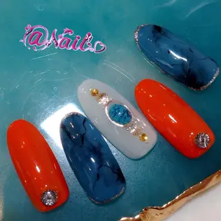 ネイル 小尾 栞のネイルデザイン