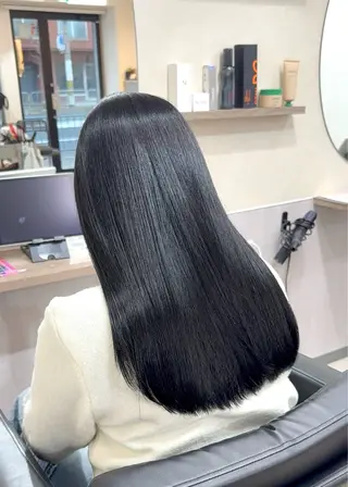 セミロング HairSalonAMIGO所属・田中 郁人のヘアスタイル