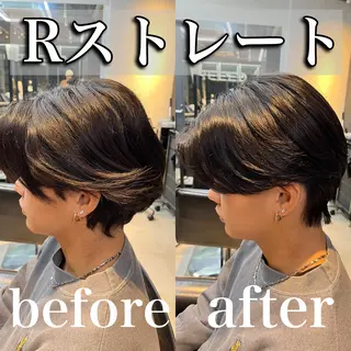 メンズ 毛流れが作れる 縮毛矯正/渡部純生のヘアスタイル