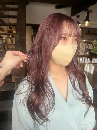 ロング 🩵小野 えりか🩷のヘアスタイル