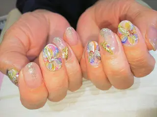 ネイル infinity skyのネイルデザイン