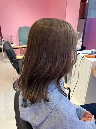 ミディアム 宮本 楓のヘアスタイル