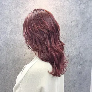 セミロング 所渉/韓国レイヤー /ウルフカットのヘアスタイル