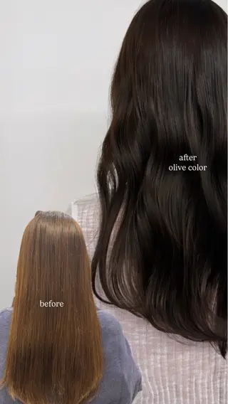 ロング カラー KNOWHOW/思川 阿耶のヘアスタイル