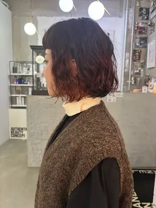 パーマ ANEL所属・杉水 葉月のヘアスタイル