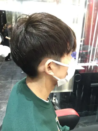 ショート メンズ Annon プライベートサロンのヘアスタイル