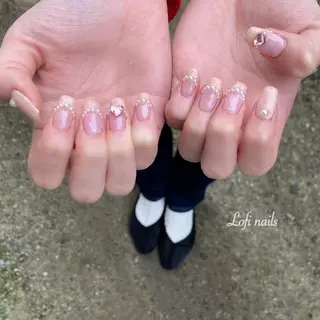 セミロング ネイル Lofi nails ゆきこのネイルデザイン