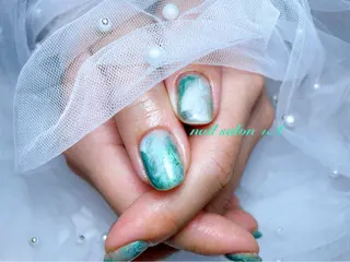 ミディアム nail salon +A所属・Nail Salon +Aのネイルデザイン