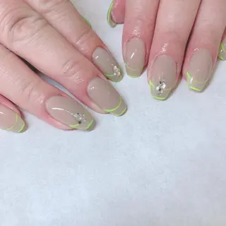 カラー ネイル Cozy_ ilumのネイルデザイン