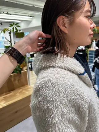 ショート 溝曽路 優衣のヘアスタイル