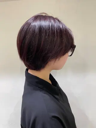 ショート カラー こころ🎀 カラーモデル様募集中のヘアスタイル