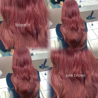 ロング ダブルカラー/ブリ ーチ🪽minoriのヘアスタイル