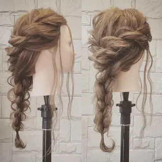 ロング ヘアアレンジ ✨🌿大人可愛い愛さ れhair🌿✨松本のヘアスタイル