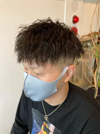 パーマ メンズ特化 TAKUYAのヘアスタイル
