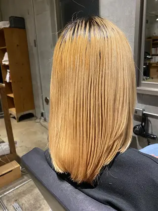 セミロング 新宿/尾池 竜大/髪質改善特化のヘアスタイル