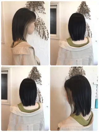 ミディアム カラー パーマ ヘアアレンジ メンズ 美容室 ソンリエのヘアスタイル