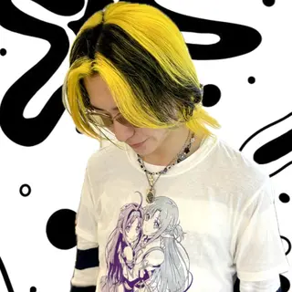 ショート カラー メンズ hair salon　丹tan所属・Rena✴︎トレンド ×スタンダードMIXのヘアスタイル