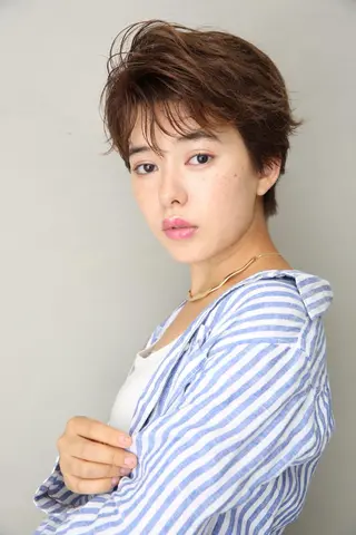 ショート パーマ 代表　土屋ヒロユキ ショートカットのヘアスタイル