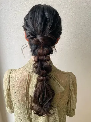 ヘアアレンジ 沢田 瞳のヘアスタイル