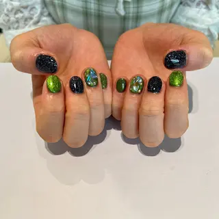 ネイル 四之宮 百花のネイルデザイン