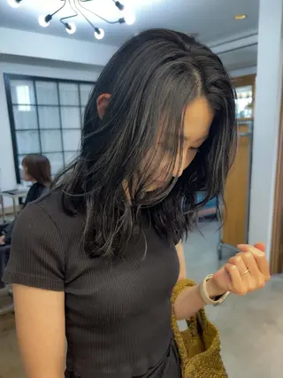 セミロング COMILE 🌼 SUZUKAのヘアスタイル