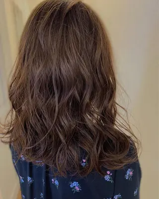 セミロング m ā l o.🌷 サカモトマイコのヘアスタイル