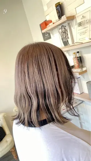 カラー ✨韓国艶髪✨ケア ブリーチ🫧アキラのヘアスタイル