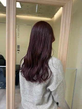 ロング カラー 伶風/ボブ/ ヘーゼルベージュのヘアスタイル