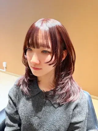 ミディアム カラー keita💫暖色系 💫ハイトーン💫のヘアスタイル