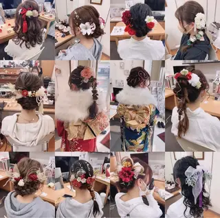 ヘアアレンジ Hair Resort Noble(ヘアリゾートノーブル)所属・オオヤ カナのヘアスタイル