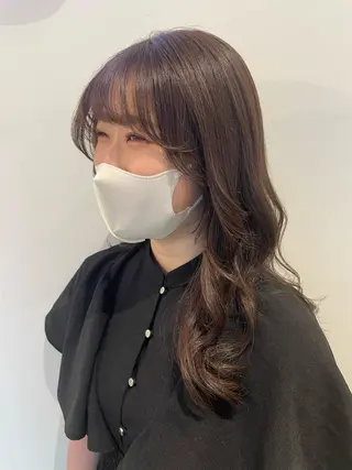 ロング 透明感カラー🪄 髪質改善♡田中みづきのヘアスタイル