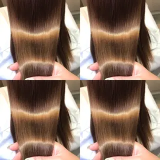 ミディアム カラー レイヤー×髪質改善 マネージャー安藤光司のヘアスタイル