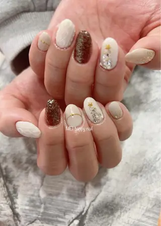 ネイル 北浦和 自爪育成ケアのネイルデザイン