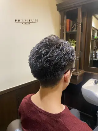 ミディアム UNTRACE -BARBER SHOP- 東池袋店所属・渡辺 康太のヘアスタイル