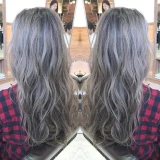 ロング カラー 青木 茂樹⭐️ 透明感カラーのヘアスタイル