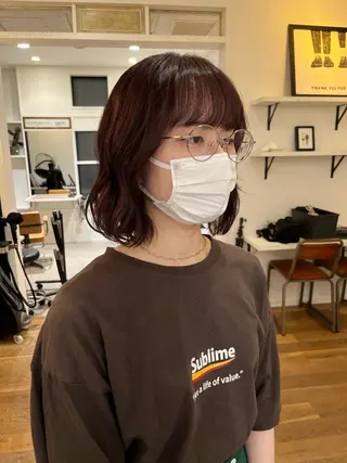 ミディアム 無料カットモデル‪✨ ✂️Nanami🌷のヘアスタイル