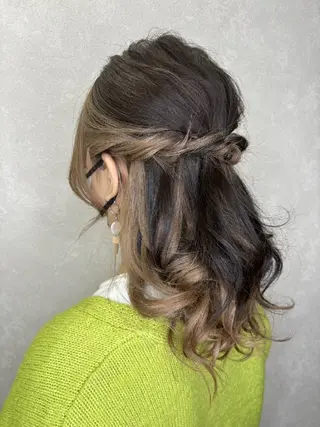 ヘアアレンジ KR2S河内長野所属・前田 かおりのヘアスタイル