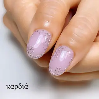 ネイル καρδιά -ｶﾙﾃﾞｨｱ-のネイルデザイン