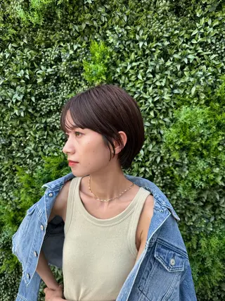 ショート ROBBY所属・土戸　空 /似合わせショートのヘアスタイル