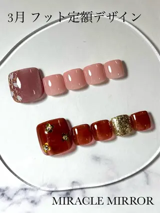 ネイル ミラクルミラー 町野のネイルデザイン
