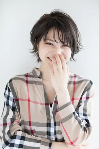 ショート 髪質改善ayame 横山諒のヘアスタイル