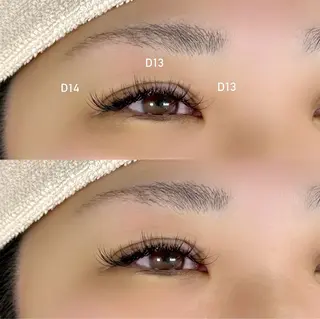 マツエク・マツパ CAFUNE 杉村のマツエク・マツパデザイン