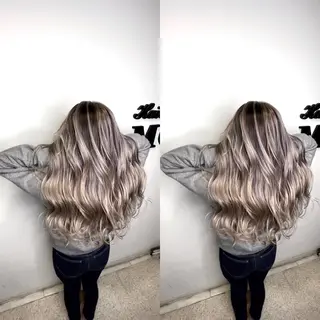 ロング カラー hair &eye LAWE.店長のヘアスタイル