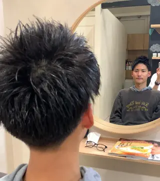 ショート メンズ メンズ指名多数!! SiLO 田島のヘアスタイル